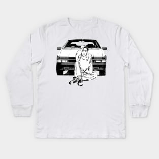 Initial D Kids Long Sleeve T-Shirt